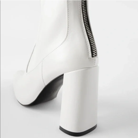 Zara block heel boots - Picture 5 of 8